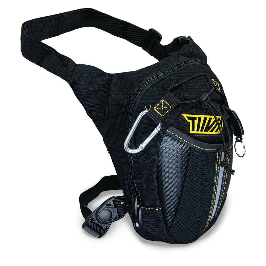 Tiivra Wingman Tactical Waist and Thigh Bag (Black)
