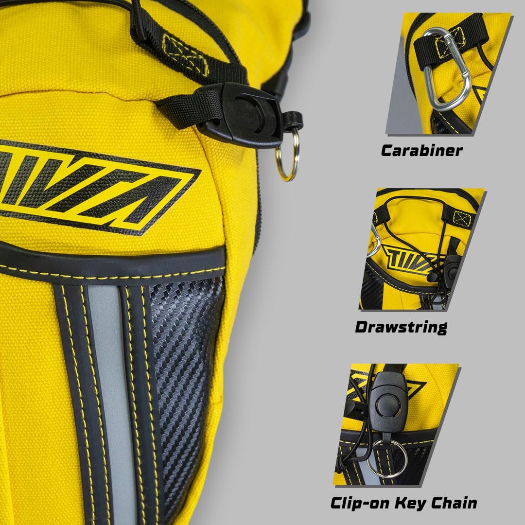 Tiivra Wingman Tactical Waist and Thigh Bag (Black)