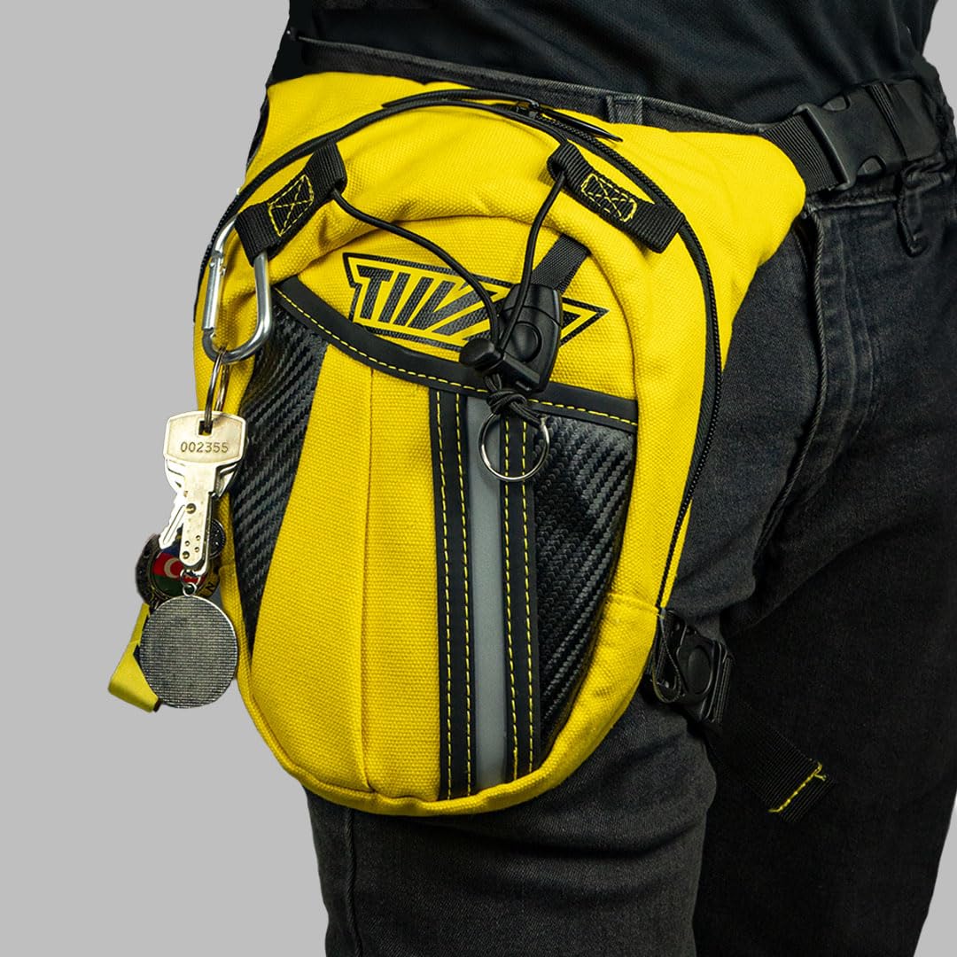 Tiivra Wingman Tactical Waist and Thigh Bag (Black)