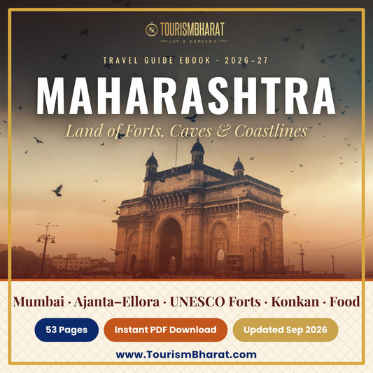 Maharashtra Travel Guide eBook 2026–27 (PDF) – Mumbai, Ajanta Ellora, Forts & Konkan
