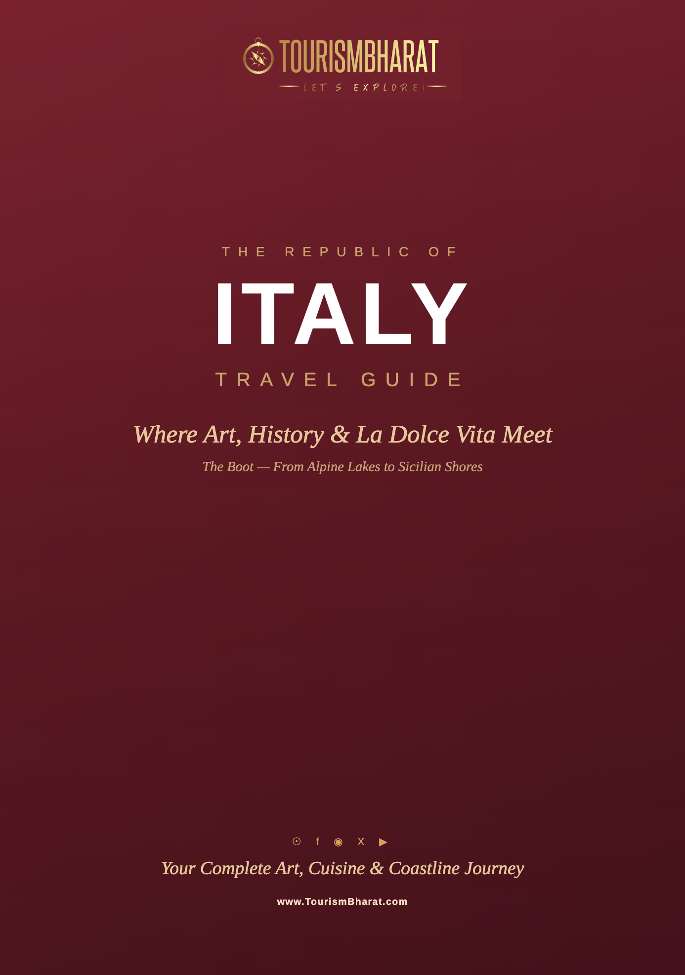 Italy Travel Guide 2026 — Complete Digital eBook | Rome, Venice, Tuscany, Amalfi Coast & Beyond